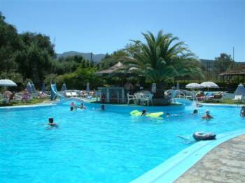 Pool Area at Pegasus Hotel Corfu, Greece